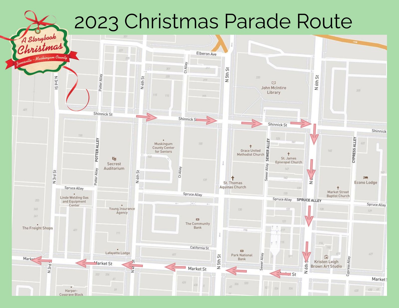 Storybook Christmas Parade to Light Up Downtown WHIZ Fox 5