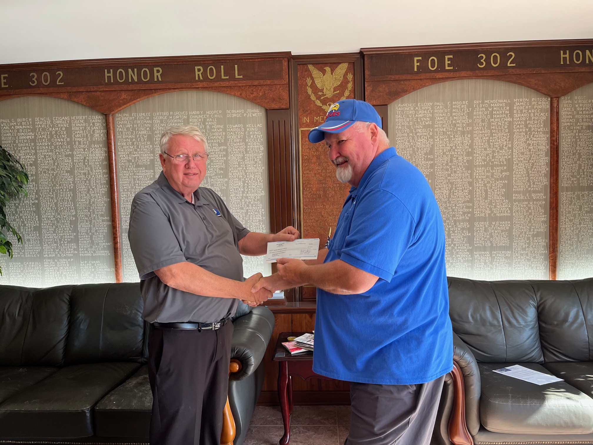 Eagles 302 Makes Donation to Goodwill for Needed Upgrades WHIZ Fox