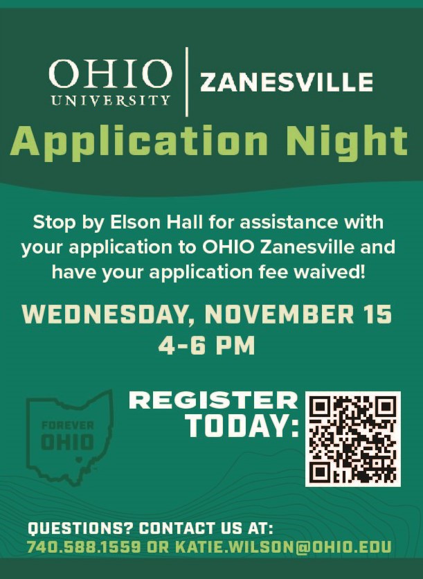 2023 Fall Zanesville Application Nights