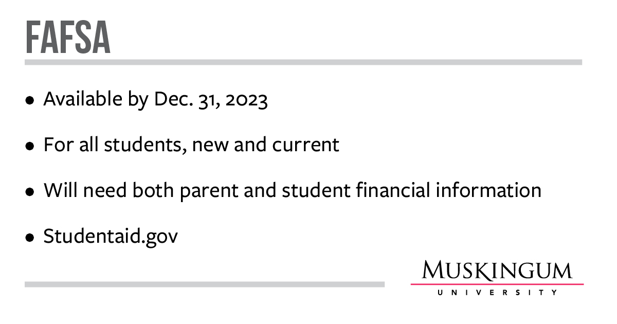 Updates to the free application for federal student aid whiz fox 5