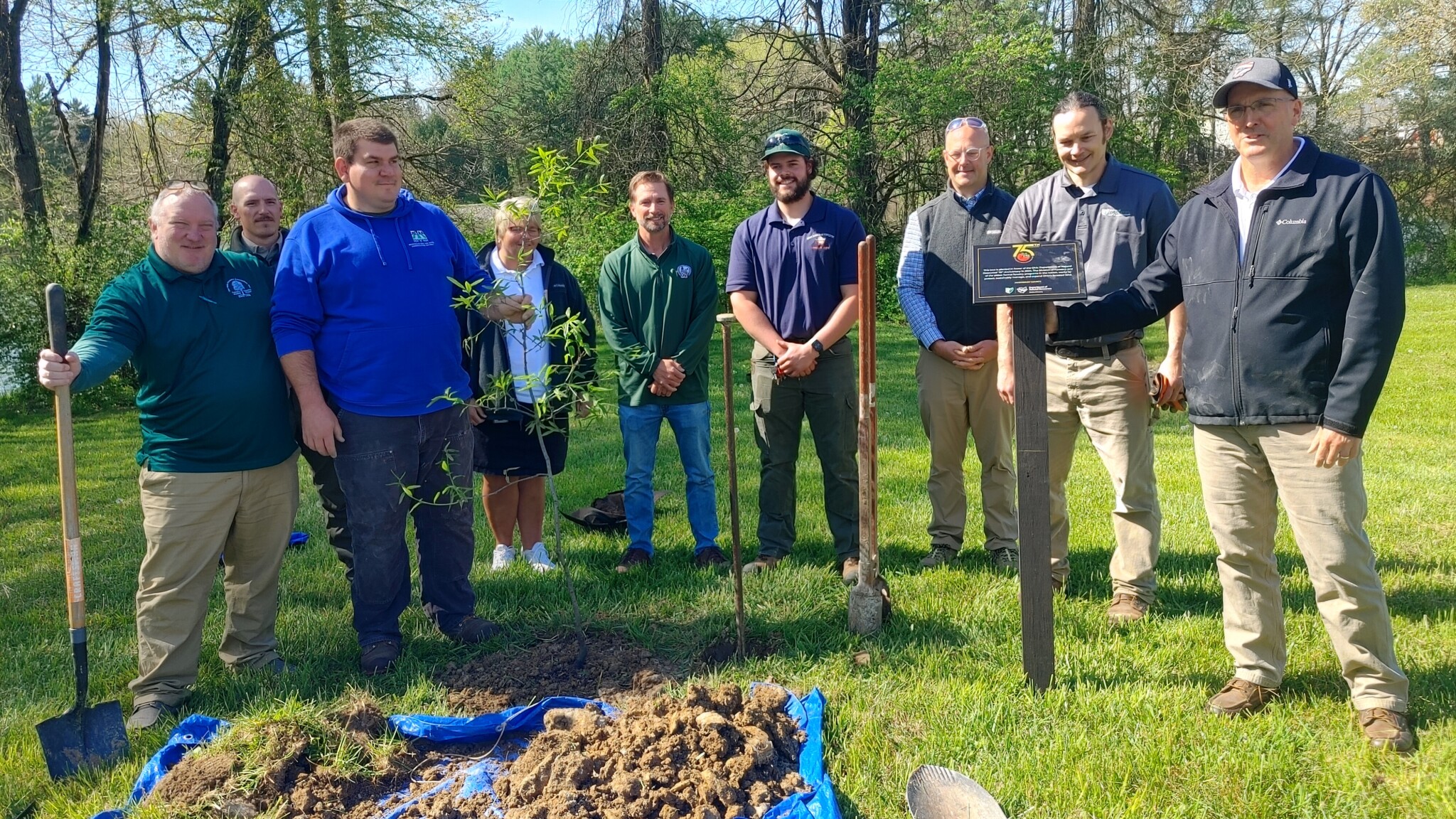 Commemorating Arbor Day 2024 WHIZ Fox 5 / Marquee Broadcasting