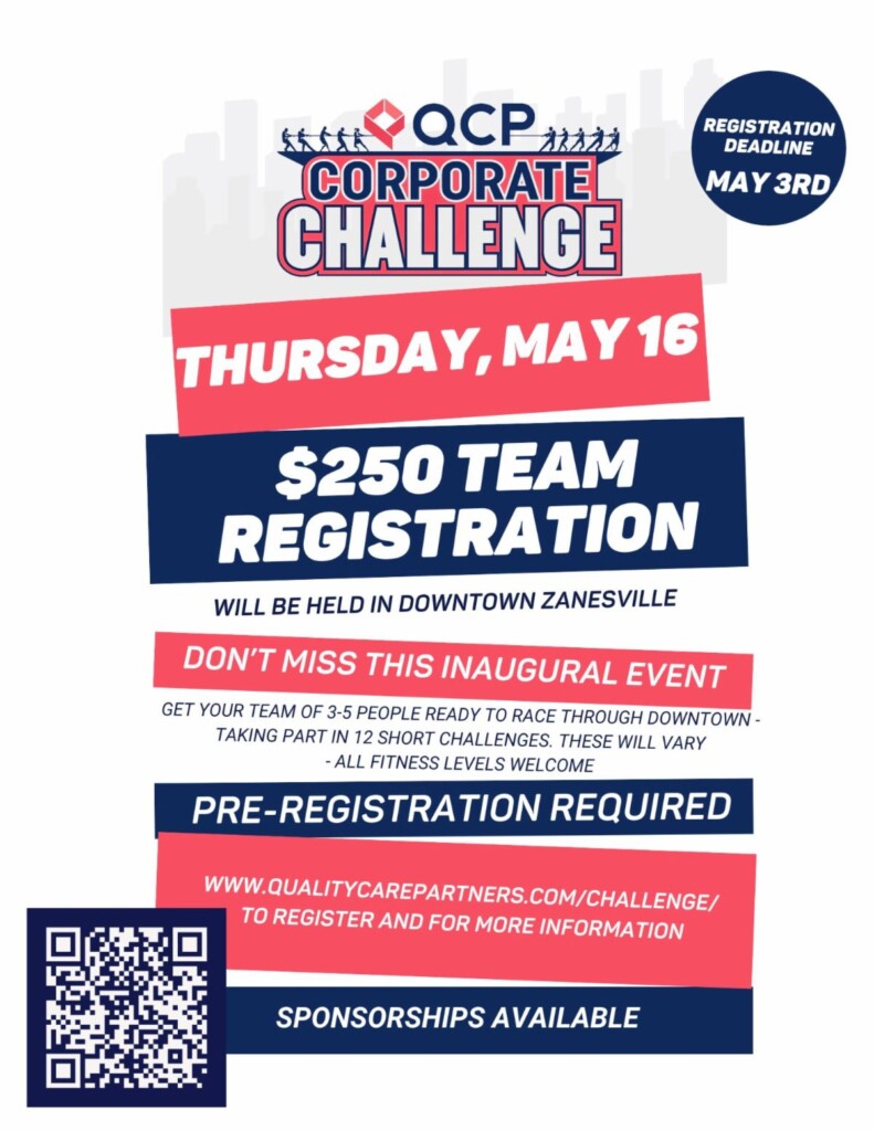 Corporate Challenge Registration Flyer