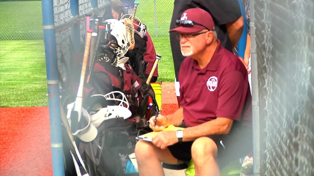 Coach Steve Cowgill And John Glenn Seniors