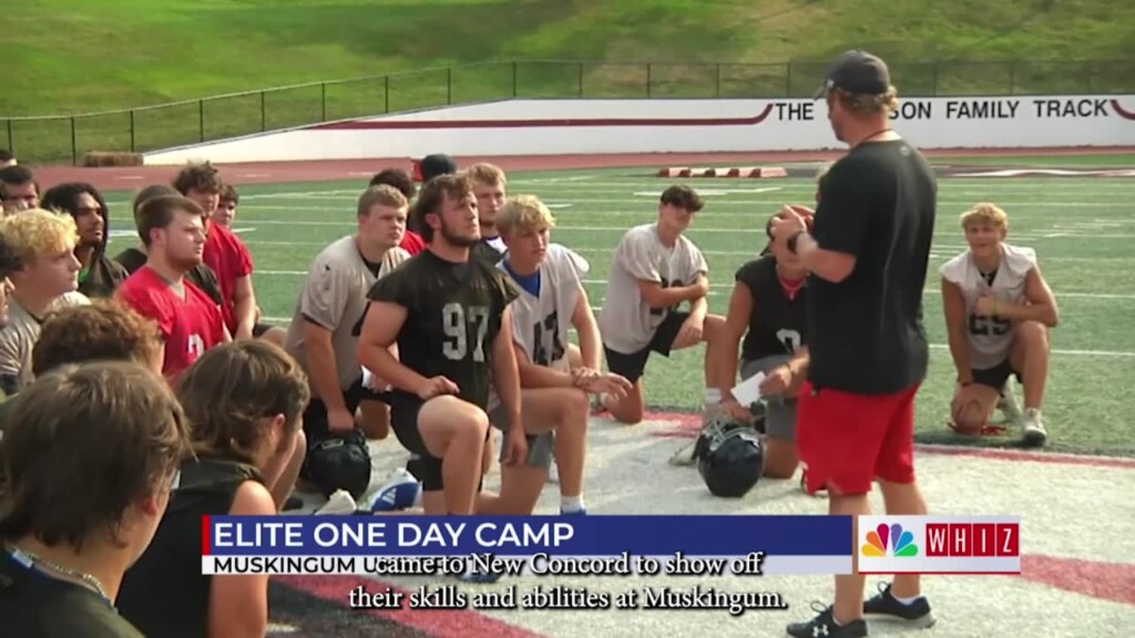 Muskingum's "elite Day One" Football Camp