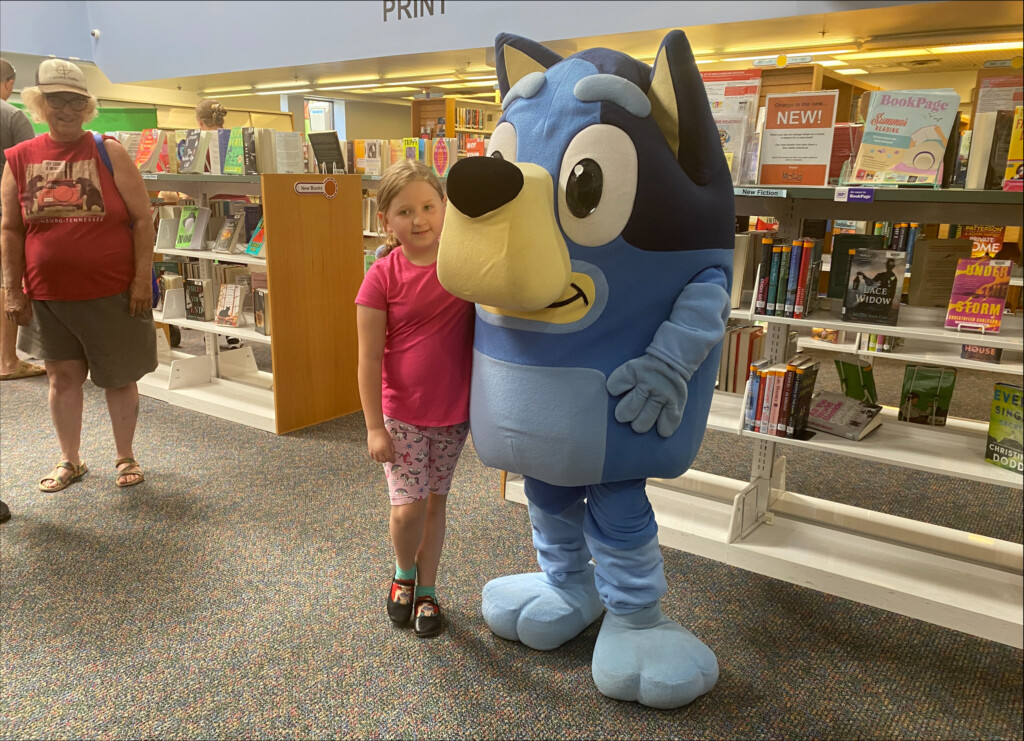 Bluey At The Library