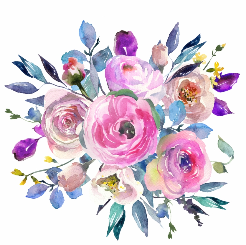 Purple Floral