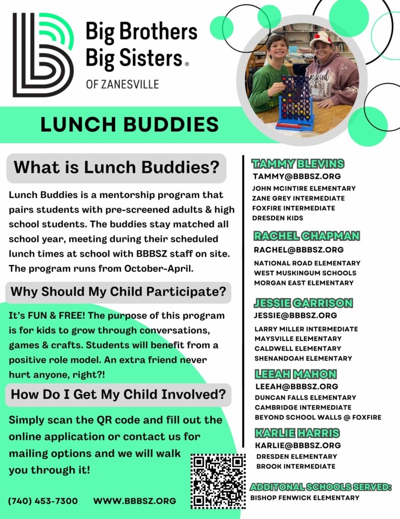 Lunch Buddies General Child Flyer
