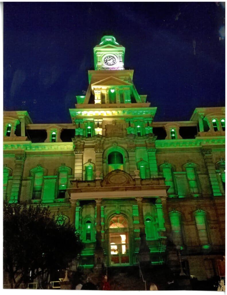 Mitochondrial Disease Week Muskingum County Courthouse