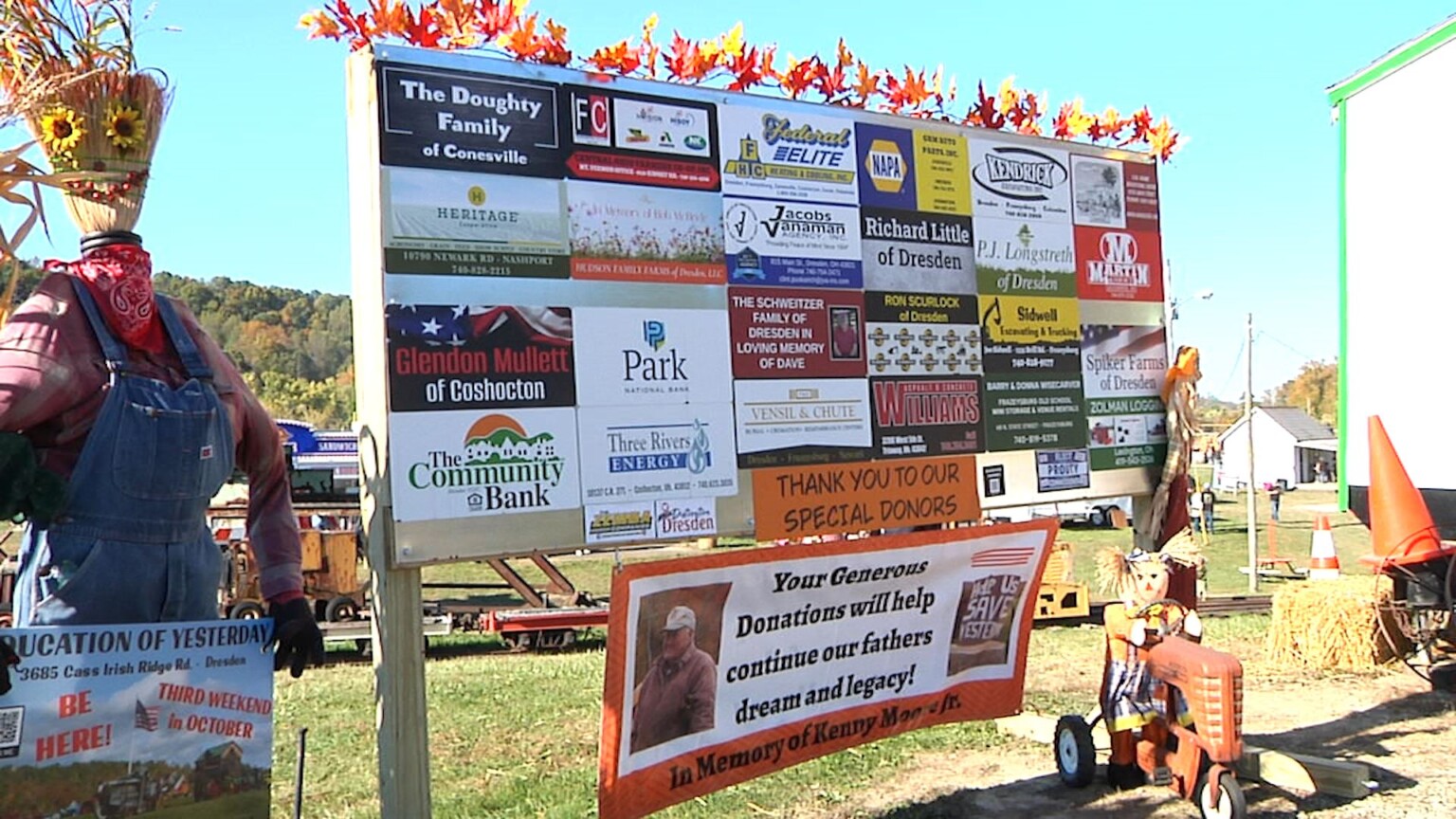 20th Annual Education of Yesterday Farm Show WHIZ Fox 5 / Marquee