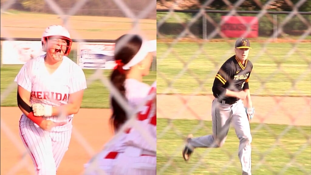 Tri Valley Vs. Sheridan Softball+baseball