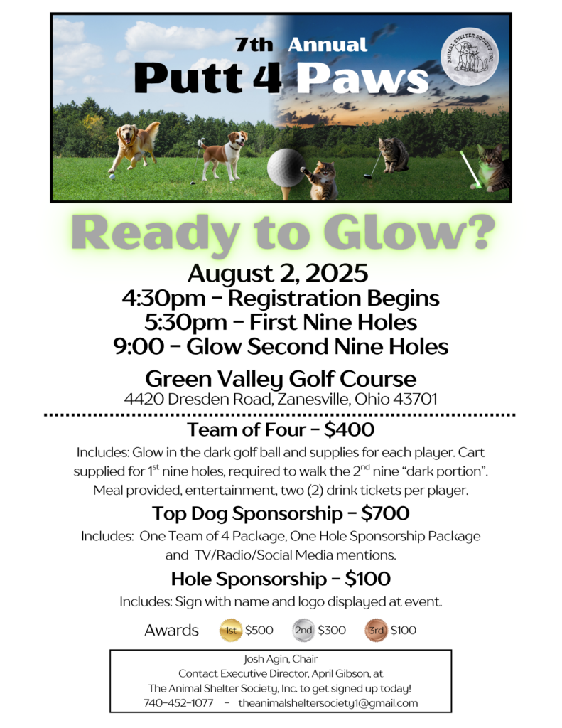 Putt 4 Paws Sponsor Form 1