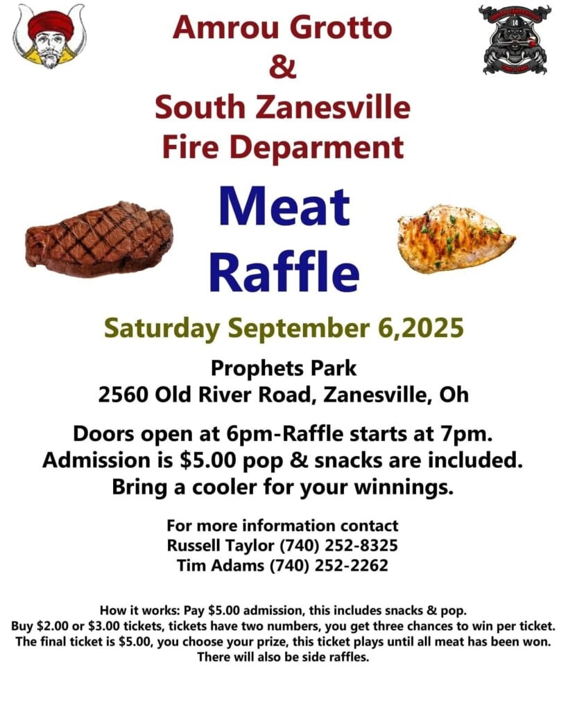 Meat Raffle September 2025