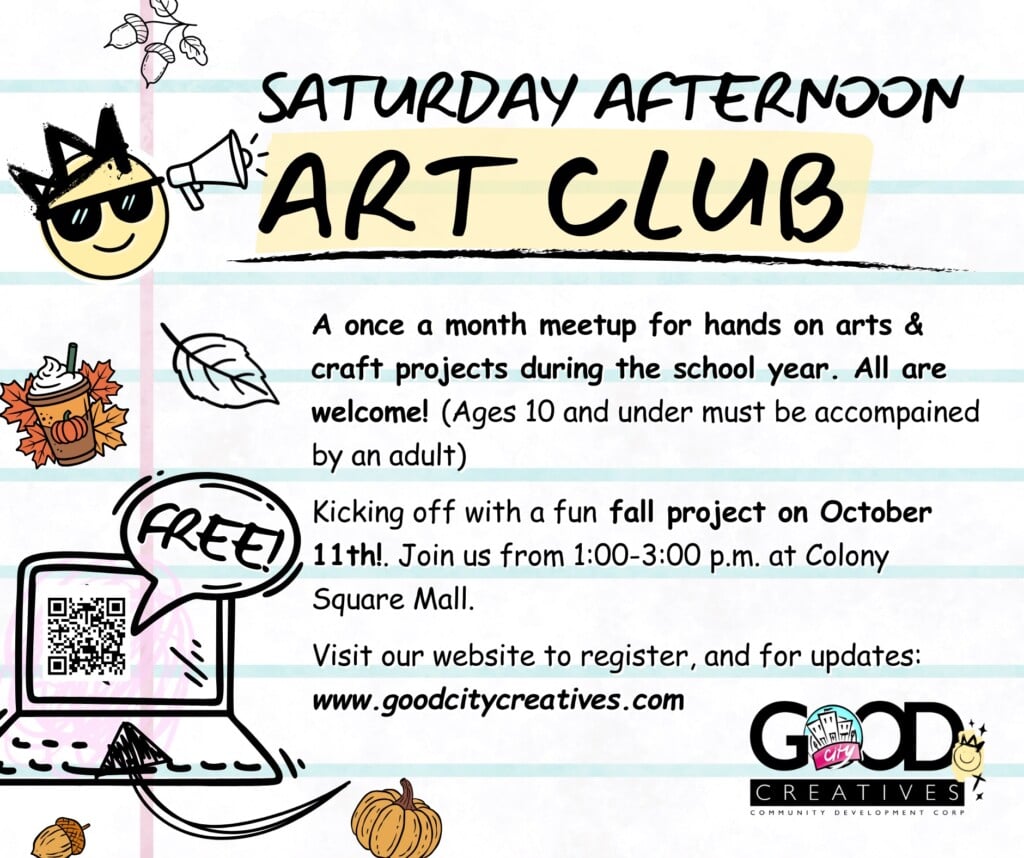 Good City Creatives Saturday Art Club