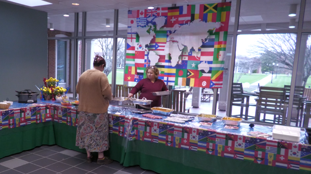 OUZ's Flavors of the World event features food from India, Mexico, and Japan as part of their International Education Week.