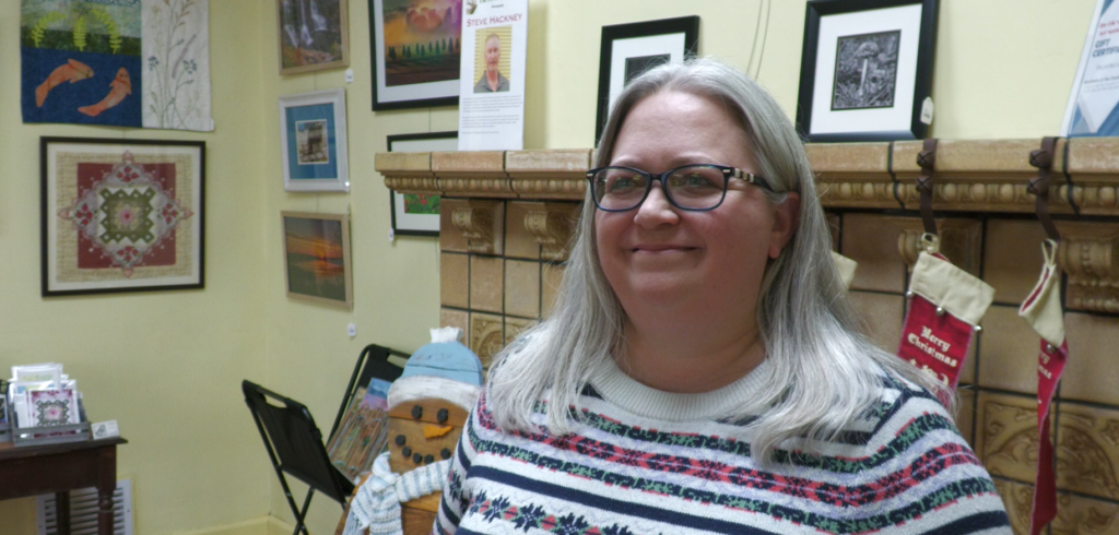 Stephanie Bridwell, co-owner of Elk's Eye Art Market which is hosting an after hours shopping event this Friday.