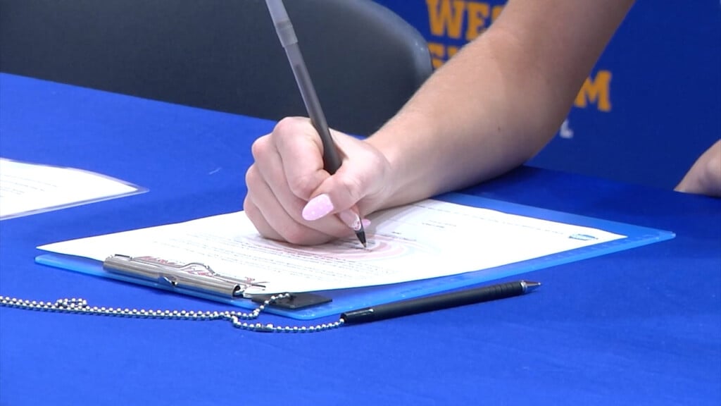 College Sports Signing