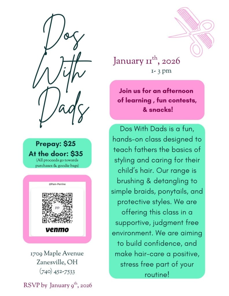 Dos for Dads Flyer