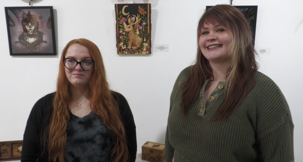 Diana Wilson and Shelby Spilker are the ZAAP artists of the month and will have their artwork featured in the gallery located in downtown Zanesville.