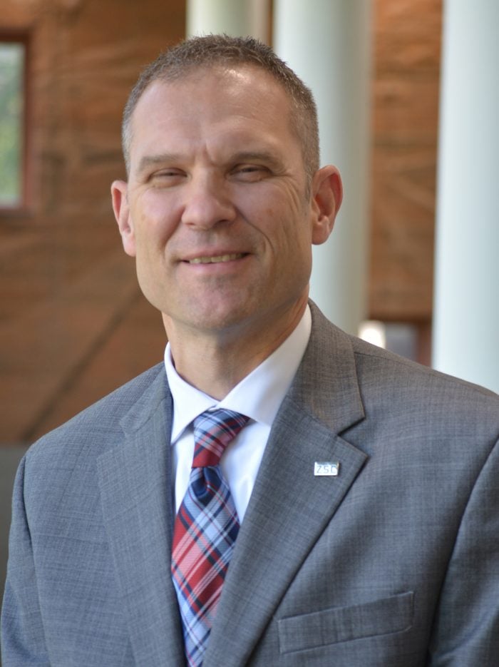 Dr. Chad Brown of Zane State College.