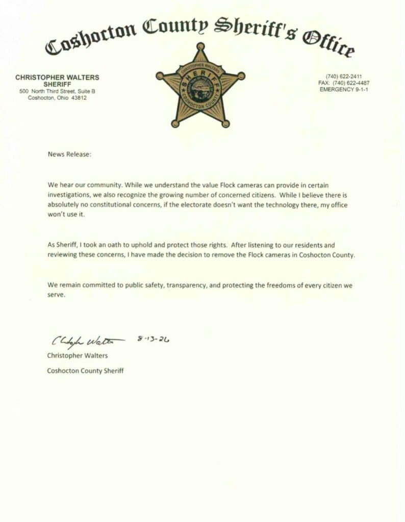 Coshocton County Sheriff