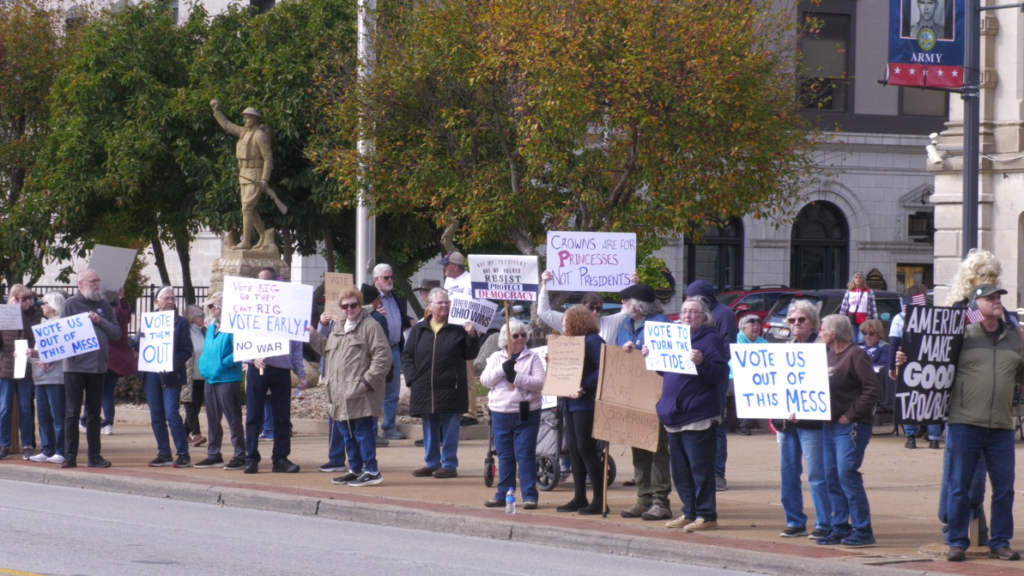 No Kings: Vote Early demonstration in Zanesville