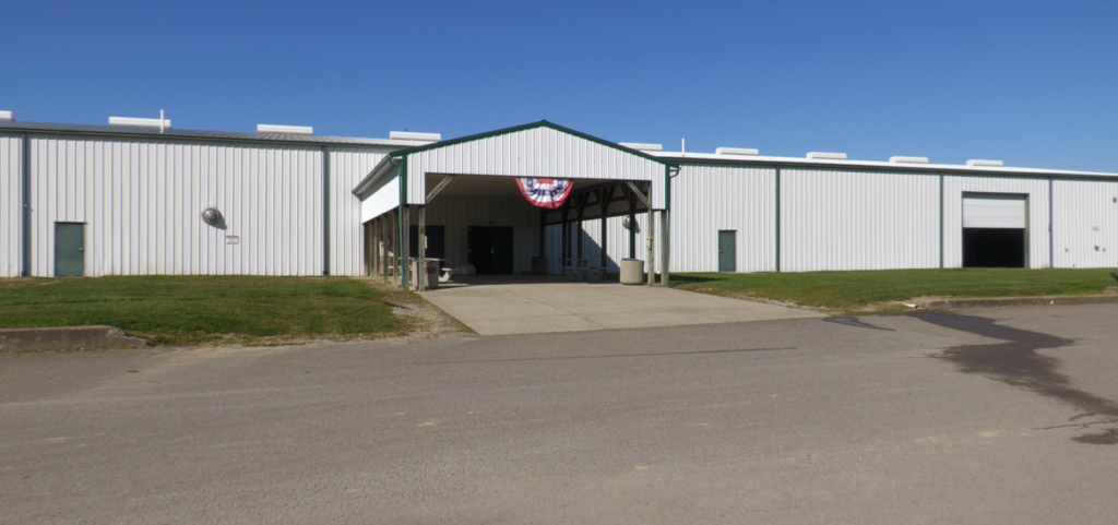 The colosseum at the Perry County Fairground