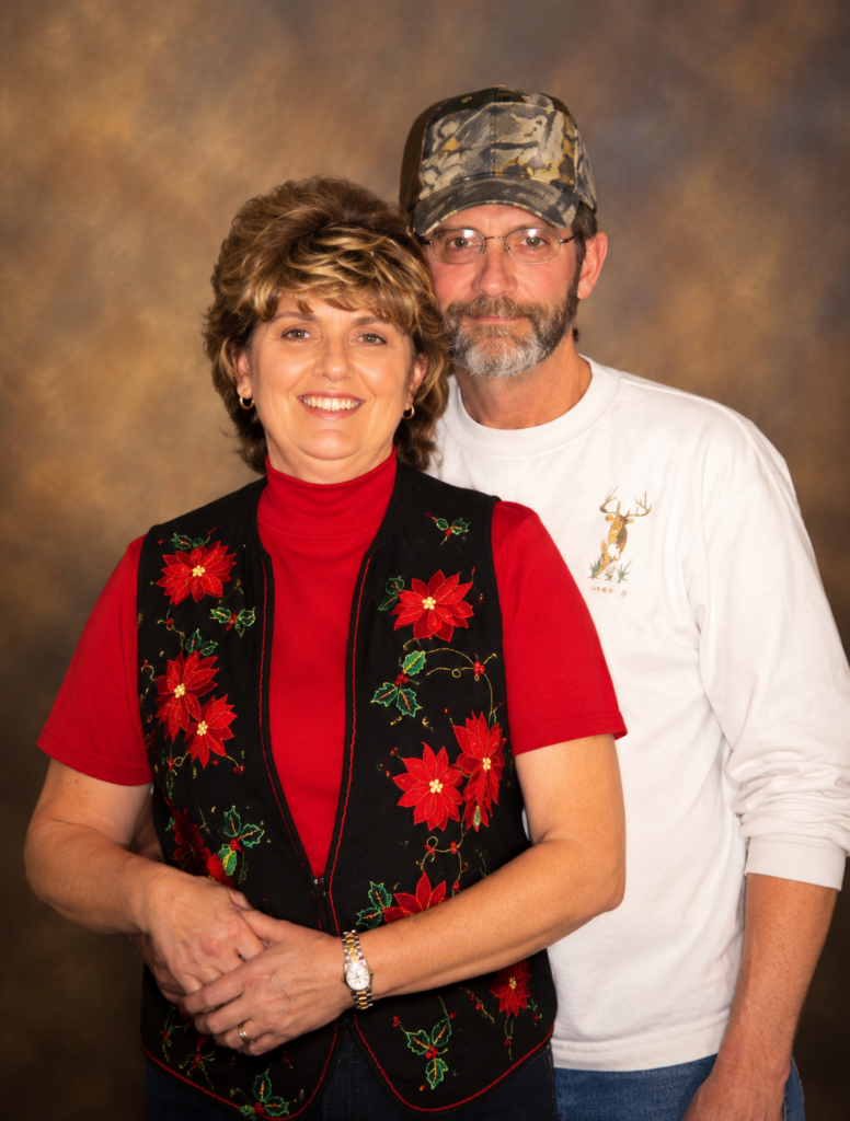 Warm Vintage Couple Portrait