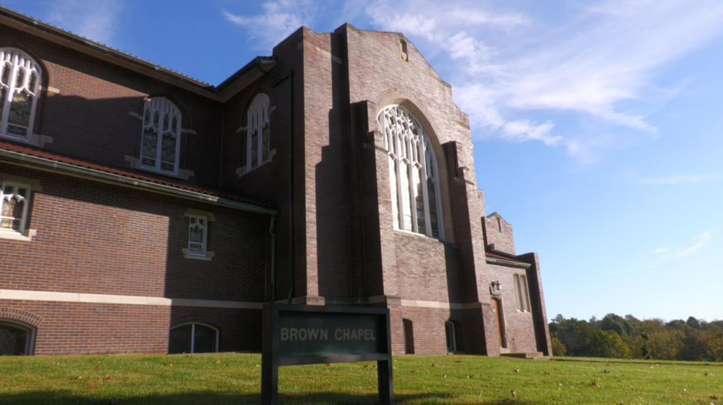 Muskingum University's Brown Chapel.