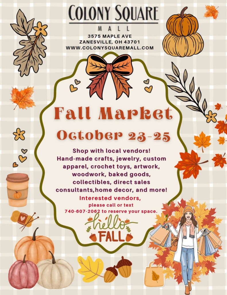 2026 Colony Square Fall Vendor Show